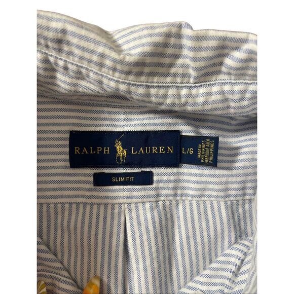 Ralph Lauren Polo Slim Fit Short Sleeve Button Down Shirts – Size Large (Lot of - Picture 4 of 7